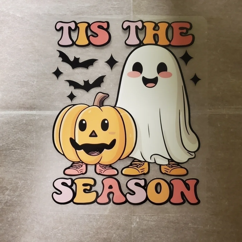 Tis The Season Halloween DTF Shirt Transfer - Picture 1 of 1